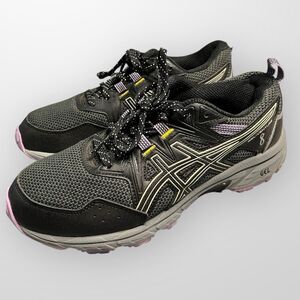 Size 7 - Asics Gel Venture 8 Black Ivory W